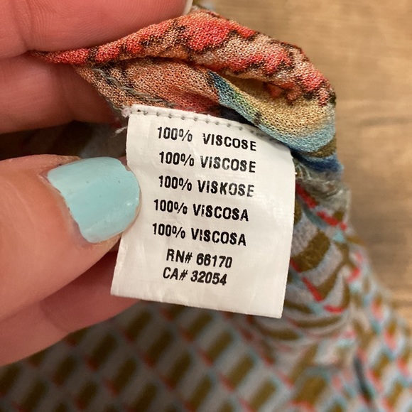 Anthropologie Conditions Apply Retro Peasant Blouse M - Picture 5 of 10